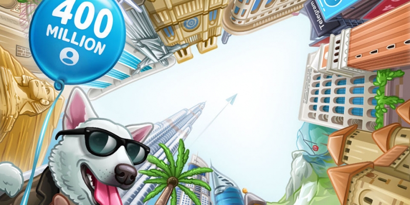 Telegram celebra 400 milioni di utenti