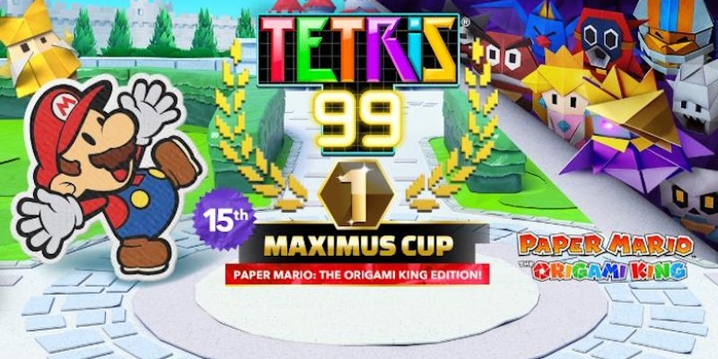 Tetris 99 si unisce a Paper Mario in un evento speciale