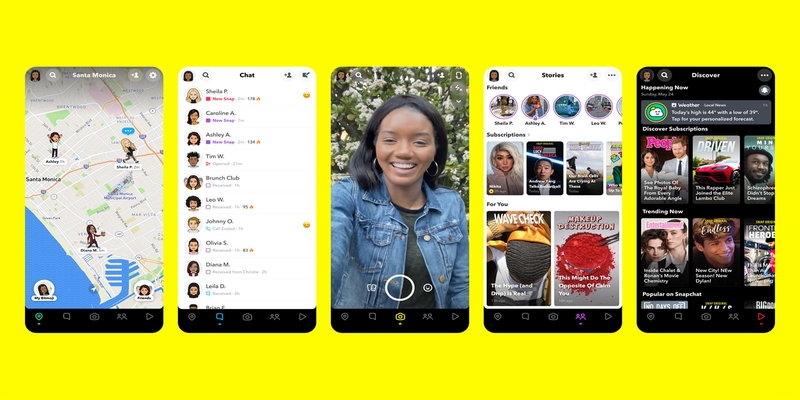Nuove funzionalità su Snapchat
